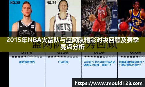 2015年NBA火箭队与篮网队精彩对决回顾及赛季亮点分析